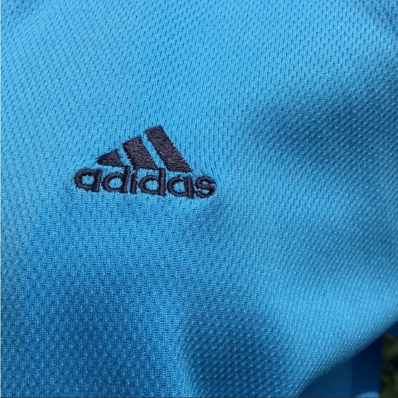 Discontinued sky blue Adidas Firebird hoodie jacket size S - Picture 3 of 9